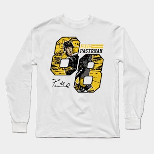 David Pastrnak Boston Offset Long Sleeve T-Shirt